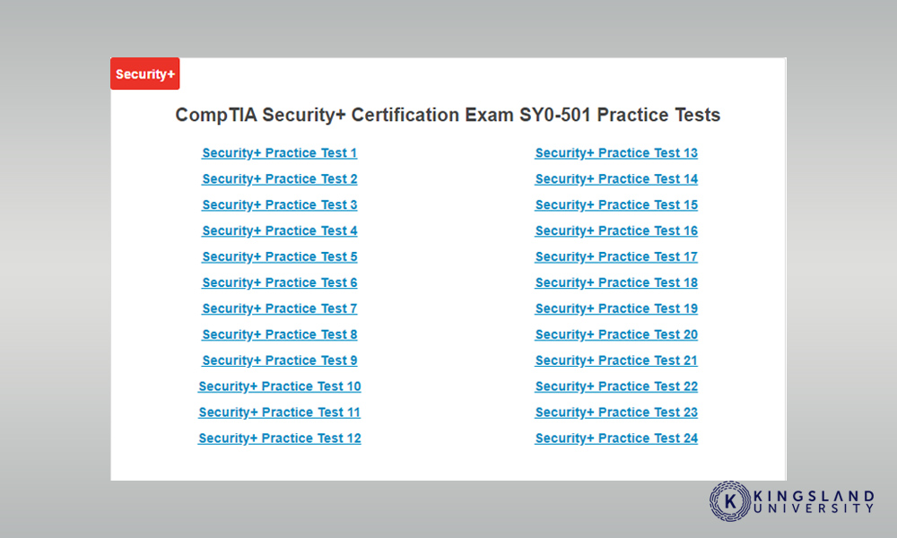 Comptia exam practice