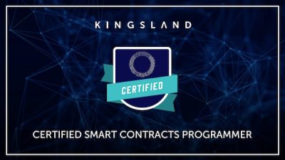 CERTIFIED SMART CONTRACTS PROGRAMMER CERTIFIED SMART CONTRACTS PROGRAMMER